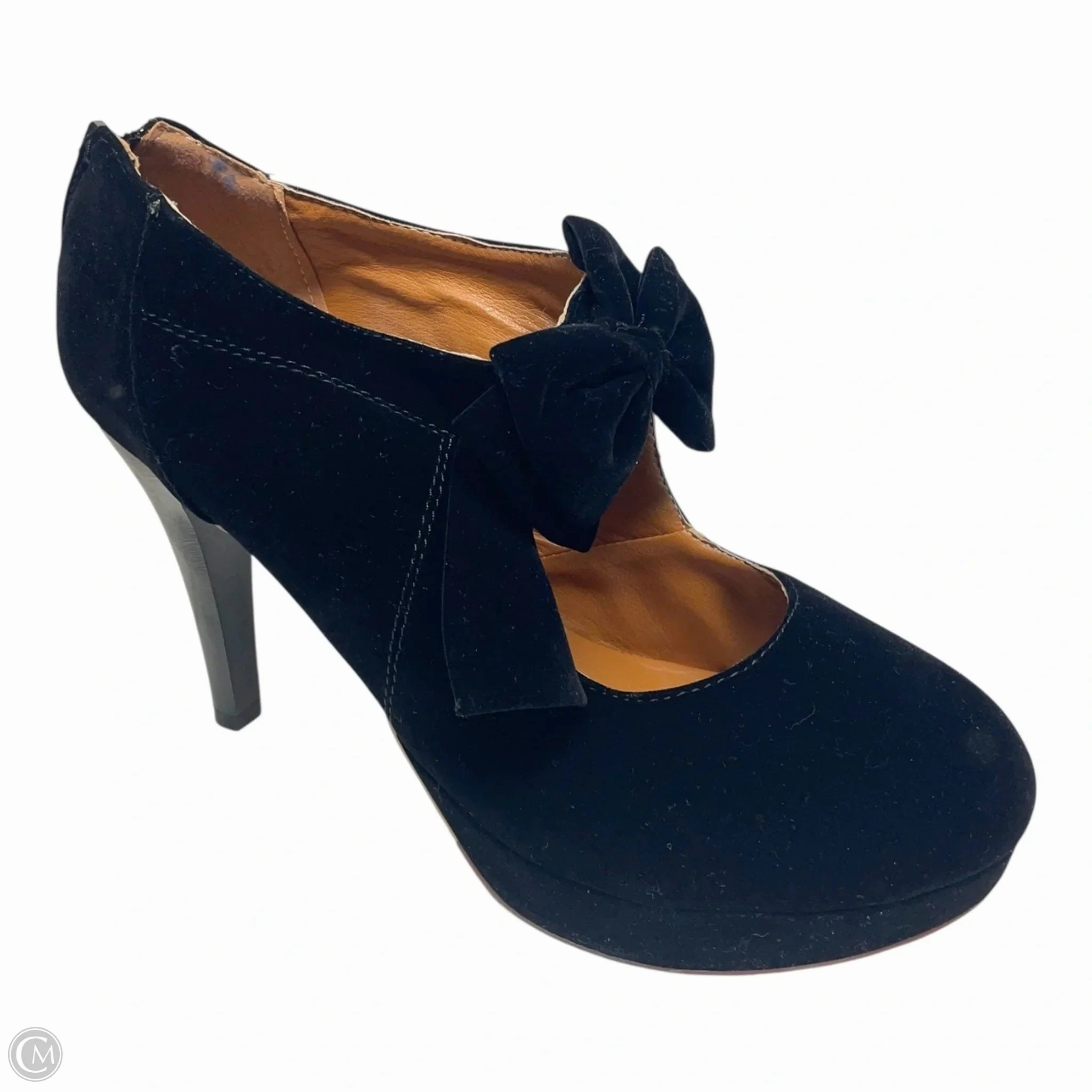 Casual Sandals Shoes Heels Stiletto By Clothes Mentor In Black & Tan, Size: 9.5