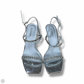 Shoes Heels Stiletto By Clothes Mentor In Silver, Size: 8 Casual Office Heels Bridal Pumps