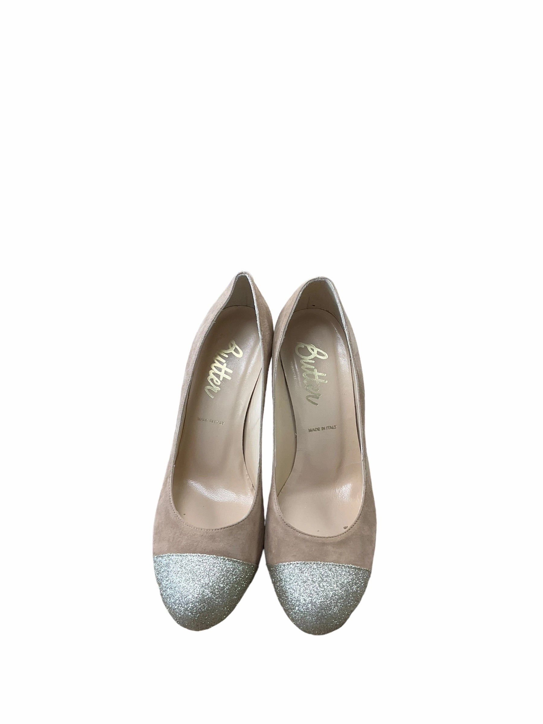 Shoes Heels Stiletto By Clothes Mentor In Tan, Size: 9 Vintage Pumps