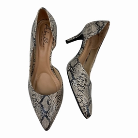 Shoes Heels Stiletto By Cmc In Snakeskin Print, Size:6 Low Heel Boho Chic Heels