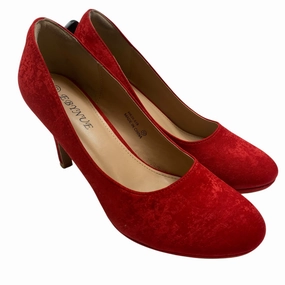 Shoes Heels Stiletto By Ebynue In Red, Size: 10 Daytime Heels