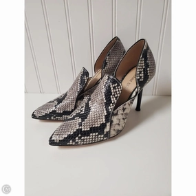 Shoes Heels Stiletto By Gianni Bini In Snakeskin Print, Size: 5.5 Cushioned Sole Soft Interior