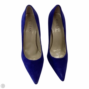 Shoes Heels Stiletto By Guess In Blue, Size: 7.5 Abrasion resistant Glamorous Heeled Boots