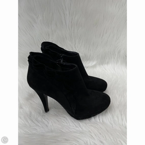 Zipper Closure Luxe Sandals Shoes Heels Stiletto By Impo In Black, Size: 6