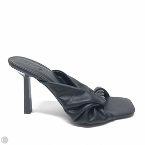 Chic Heeled Booties Shoes Heels Stiletto By Inc In Black, Size: 9