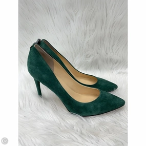 Shoes Heels Stiletto By Ivanka Trump In Green, Size: 9.5 Strappy Sandals Sleek Heeled Sandals