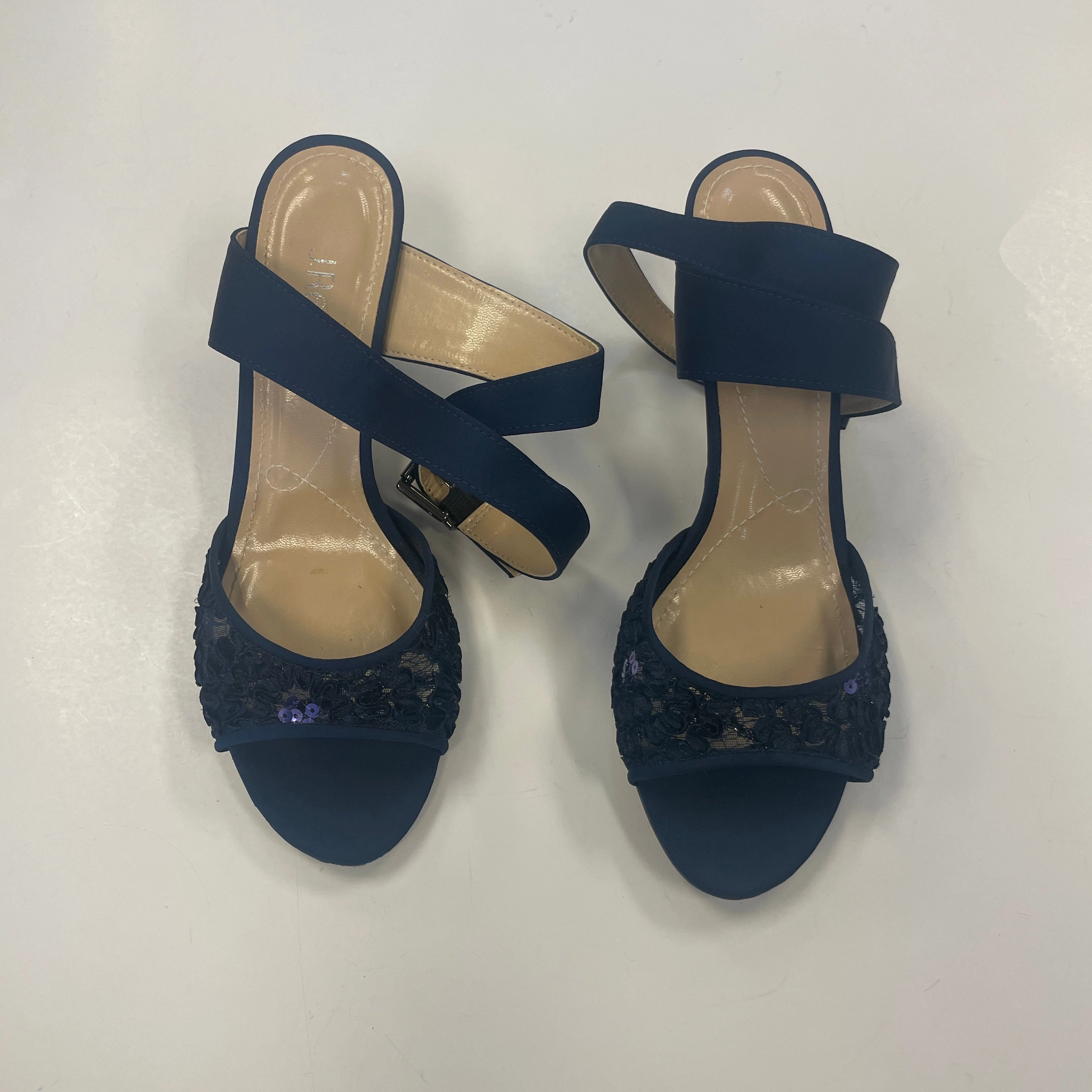 Shoes Heels Stiletto By J Renee In Blue, Size: 9.5 Good Grip