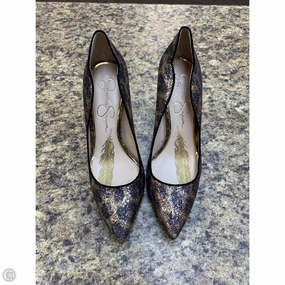 Shoes Heels Stiletto By Jessica Simpson In Animal Print, Size: 8 Flexible Soles