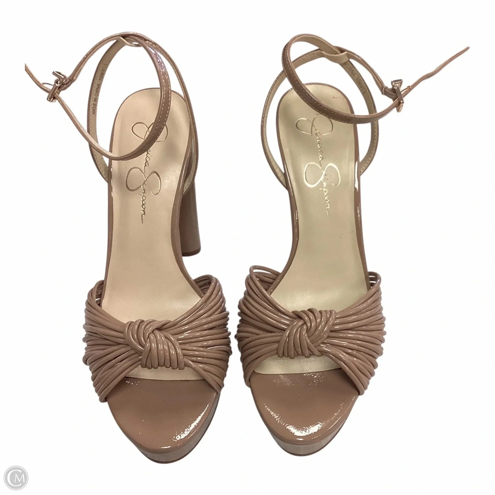 Shoes Heels Stiletto By Jessica Simpson In Brown, Size: 10 Comfy Footwear