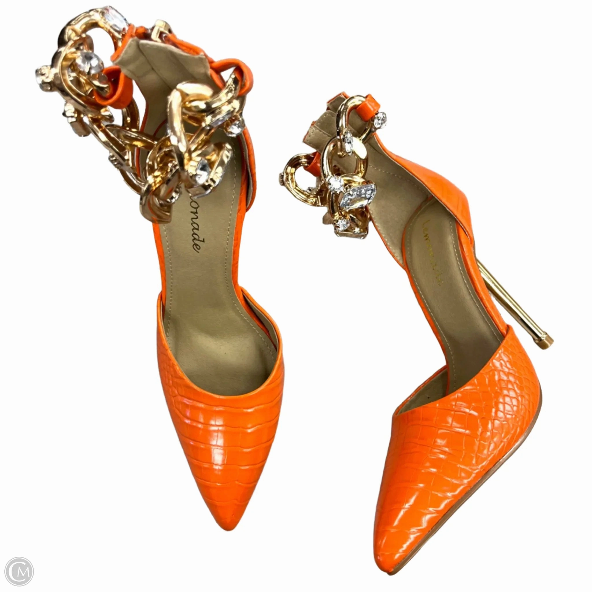 Shoes Heels Stiletto By Lemonade In Orange, Size: 6 Timeless Footwear
