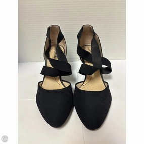 Shoes Heels Stiletto By Life Stride In Black, Size: 8.5 Open Heel Sandals