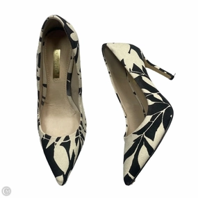 Shoes Heels Stiletto By Louise Et Cie In Black & White, Size: 6.5 Comfortable Straps Cozy Heels