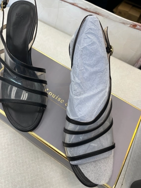 Glitter Heeled Boots Occasion Shoes Shoes Heels Stiletto By Louise Et Cie  Size: 10