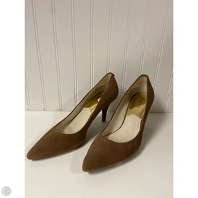 Decorative High Heels Shoes Heels Stiletto By Michael By Michael Kors In Brown, Size: 9.5