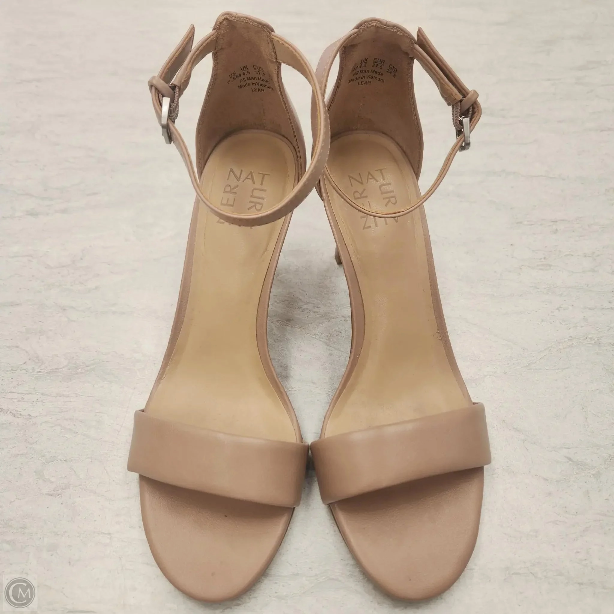 Wedge Wedding Shoes Retro Platform Heels Shoes Heels Stiletto By Naturalizer In Tan, Size: 7.5