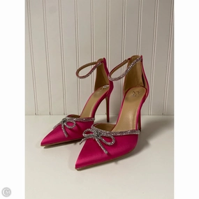 Shoes Heels Stiletto By New York And Co In Pink, Size: 8.5 Party Shoes with Heels