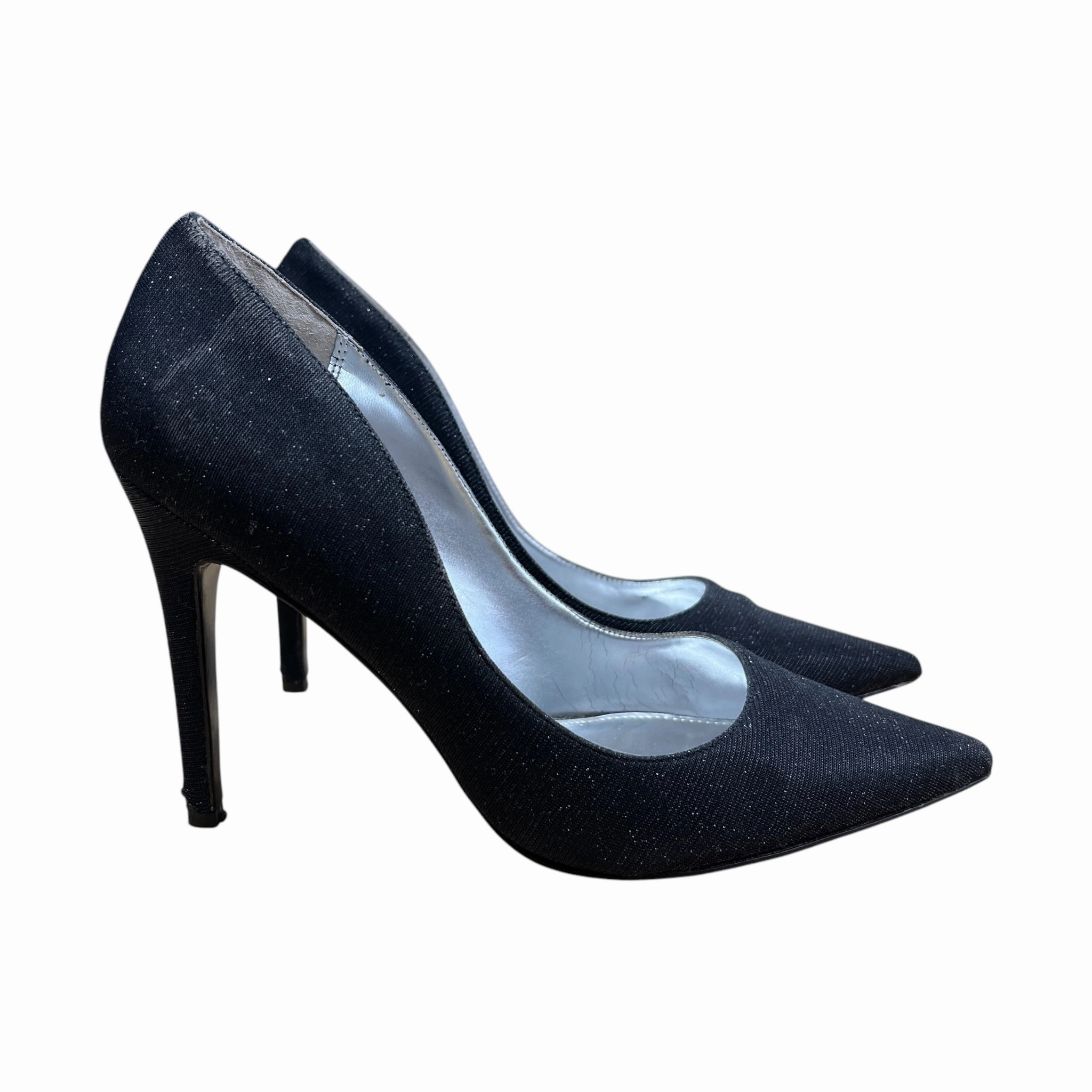 Block Heel Footwear Style Shoes Heels Stiletto By Nina In Black, Size:9