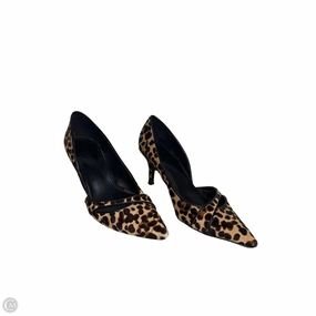 Shoes Heels Stiletto By Nine West In Animal Print, Size: 9.5 Shock Absorbing Chunky Heeled Boots