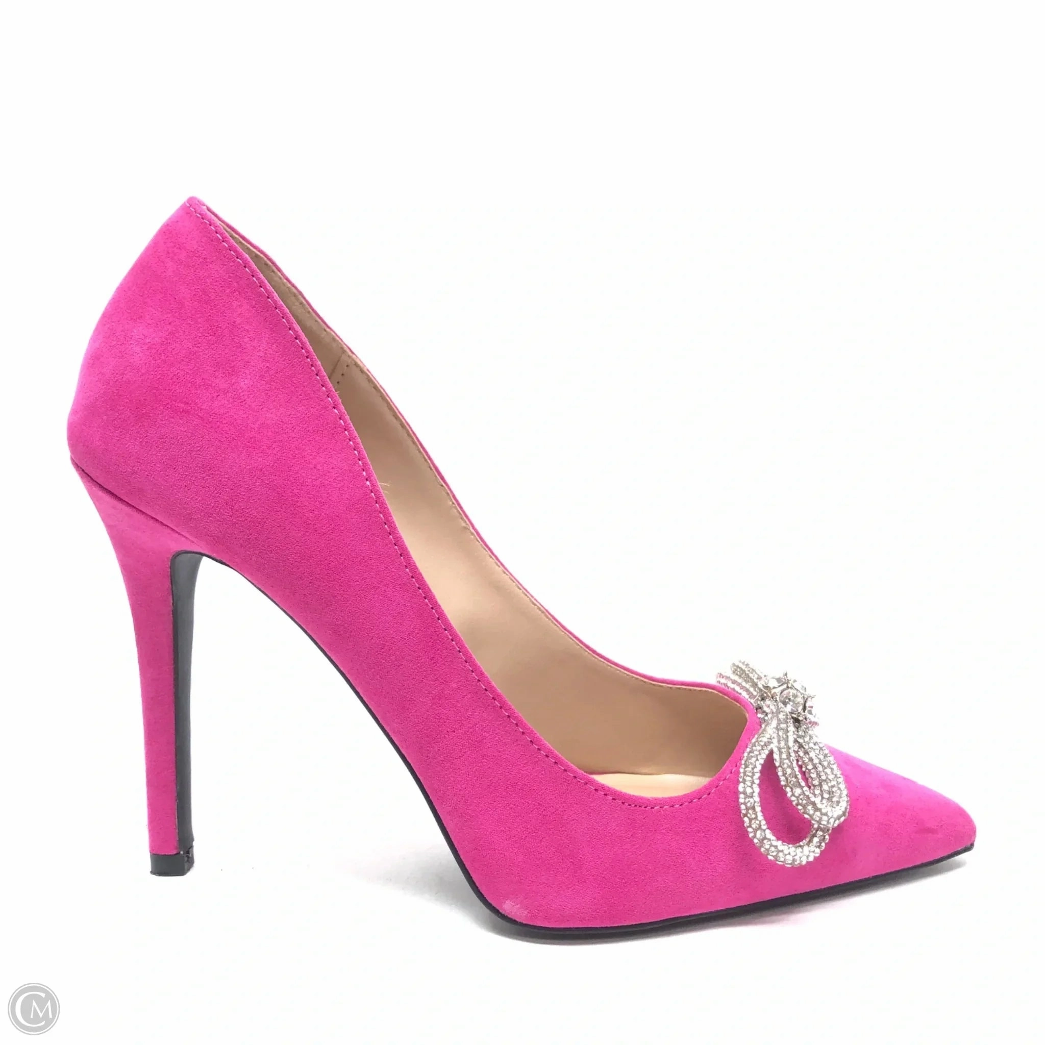 Casual Wedding Heels Good Grip Shoes Heels Stiletto By Qupid In Pink, Size: 9