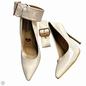 Dressy Sandals Strappy Design Shoes Heels Stiletto By Red Kiss In Tan, Size: 11