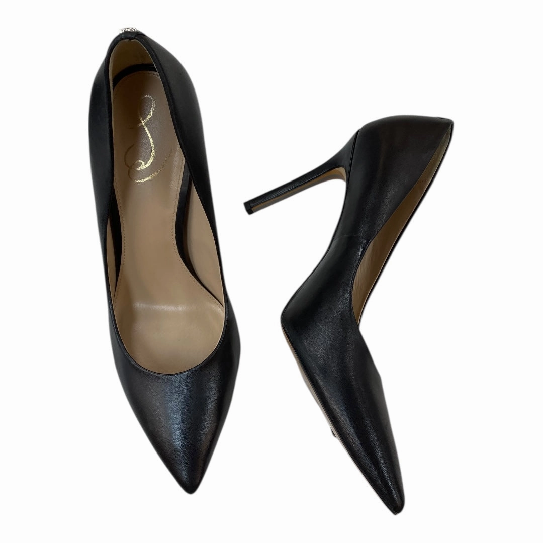 Shoes Heels Stiletto By Sam Edelman In Black, Size:10 Pointed Sandals Stable base