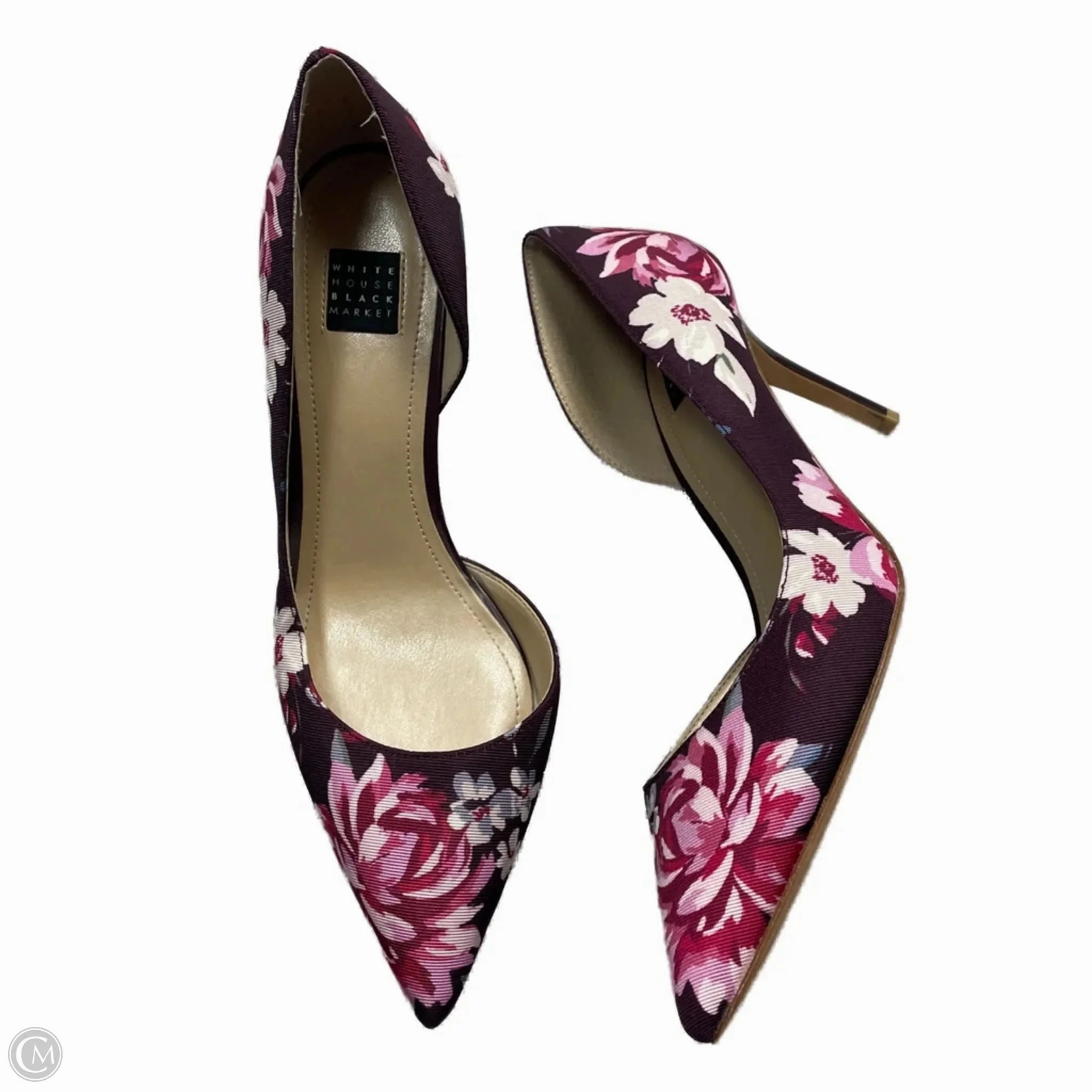 Classic Sandals Shoes Heels Stiletto By Sam Edelman In Floral Print, Size: 6.5