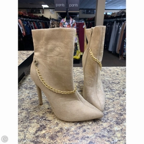 Shoes Heels Stiletto By Shein In Beige, Size: 6 Strappy Heeled Sandals