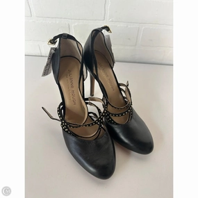 Heels for Spring Supportive Footbed Shoes Heels Stiletto By Sole Society In Black & Gold, Size: 6