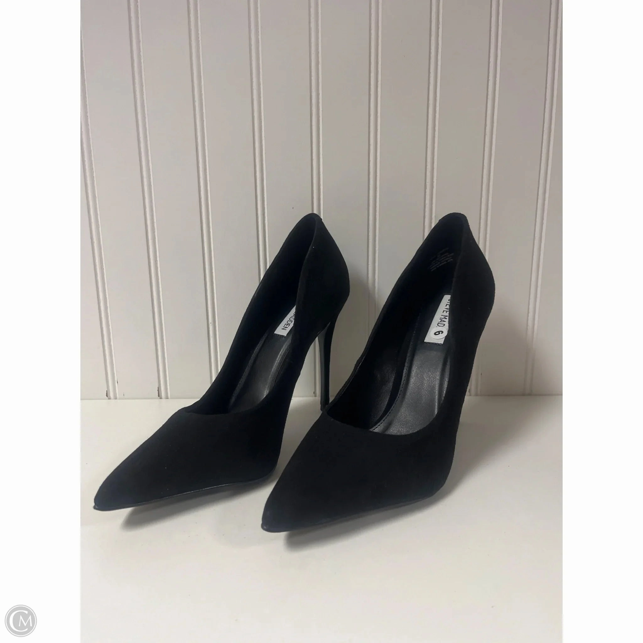Shoes Heels Stiletto By Steve Madden In Black, Size: 9 Evening Footwear Nude Heels