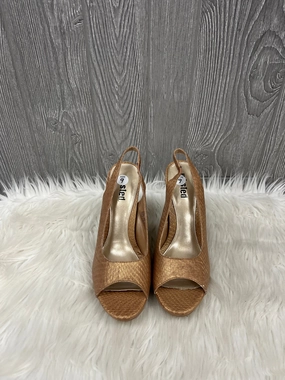 Shoes Heels Stiletto By Unlisted In Rose Gold, Size: 9 Low Heel