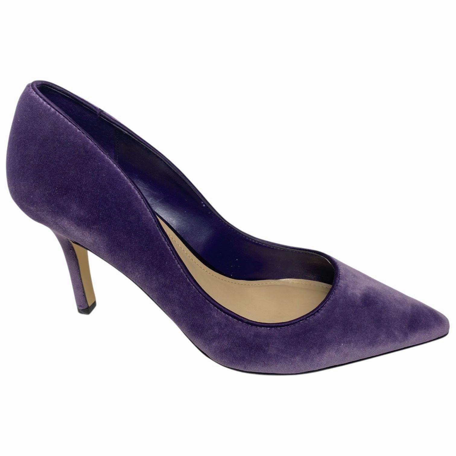 Wear resistant Shoes Heels Stiletto By White House Black Market In Purple, Size: 7.5