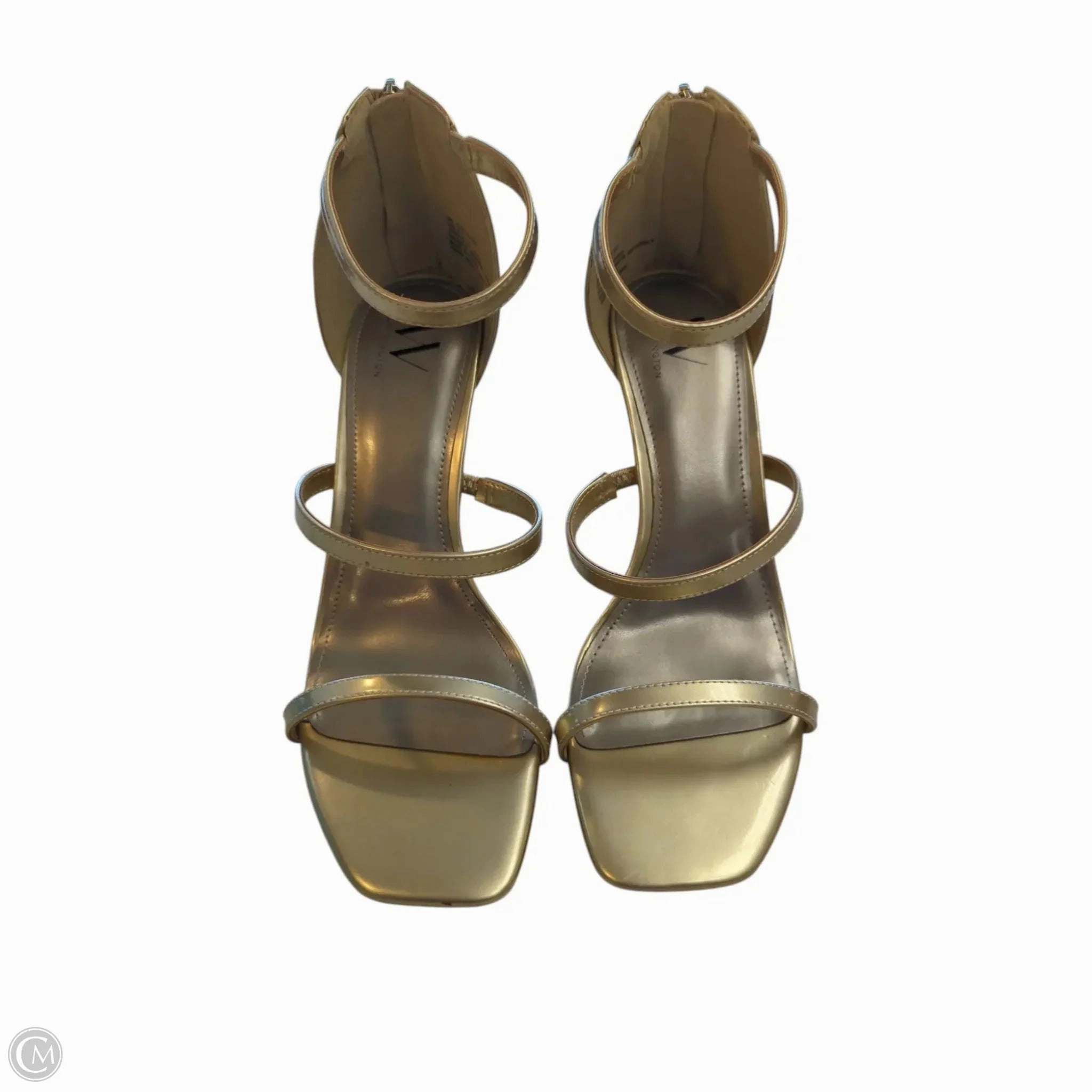 Shoes Heels Stiletto By Worthington In Gold, Size: 9 Flex grooves Romantic Wedding Shoes