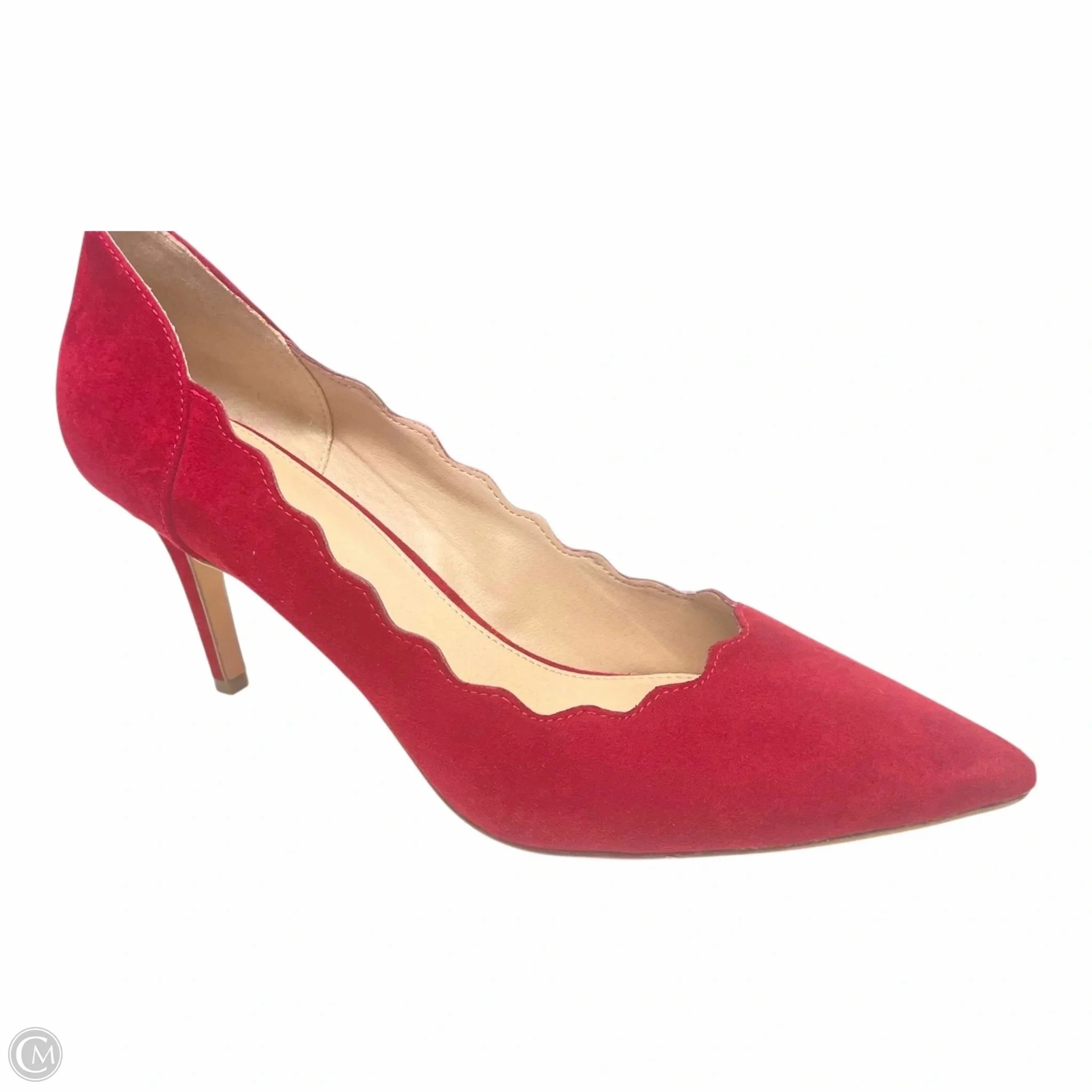 Shoes Heels Stiletto By Xappeal In Red, Size: 12 Round Toe Stable Fit