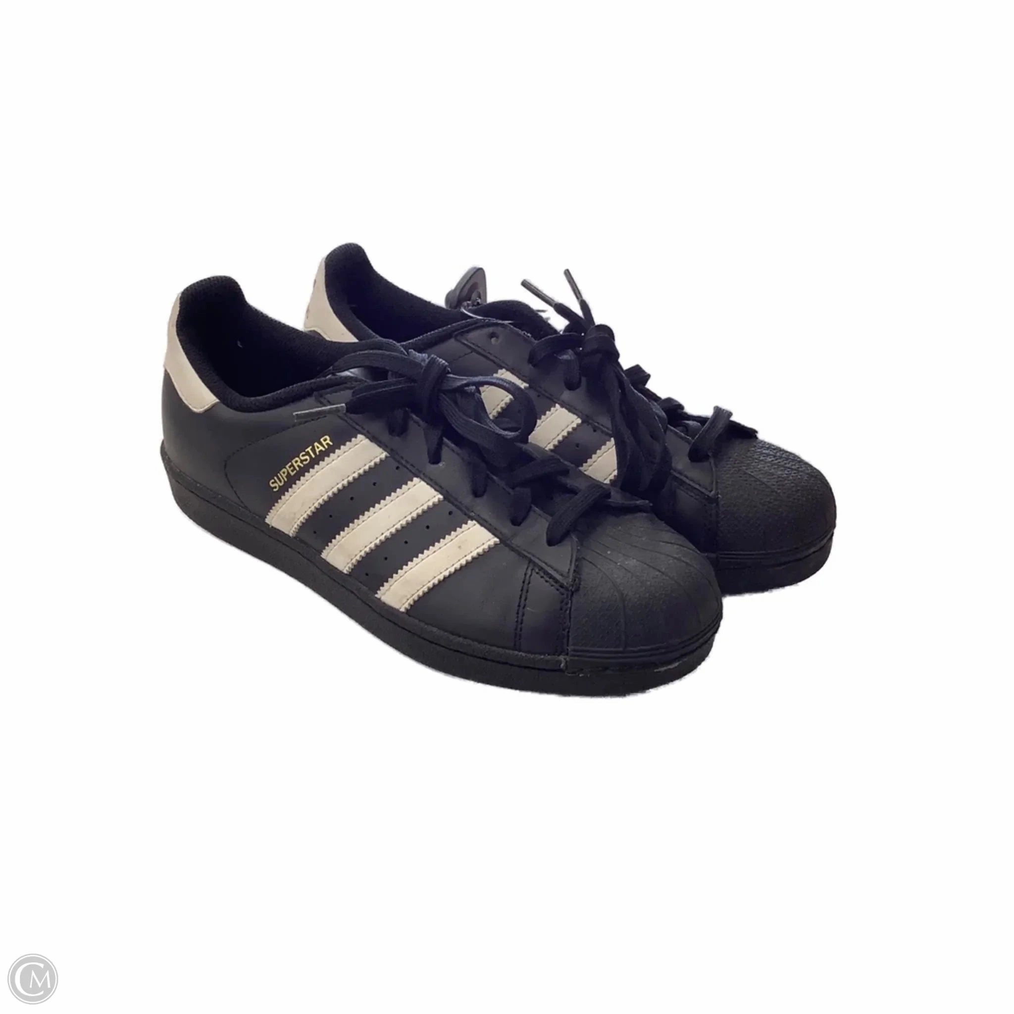 Shoes Sneakers By Adidas In Black, Size: 7 Comfort Insole Elastic Lacing