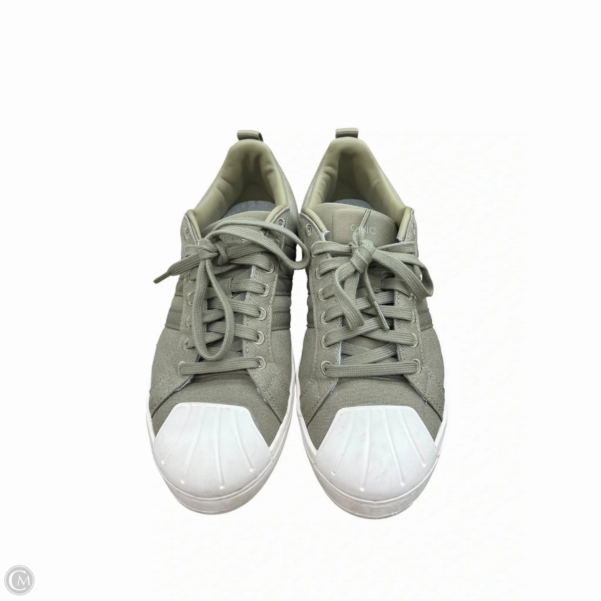 Shoes Sneakers By Adidas In Green, Size: 10 Lightweight Ethylene Vinyl Acetate