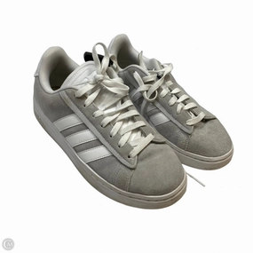 Shoes Sneakers By Adidas In Grey, Size: 9 Recycled Rubber Base