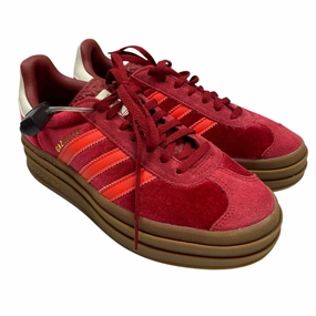 Shoes Sneakers By Adidas In Red, Size:7 Slip On Construction Secure Style