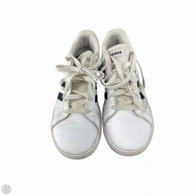 Recycled Polyester Fabric Torque Control Shoes Sneakers By Adidas In White, Size: 5