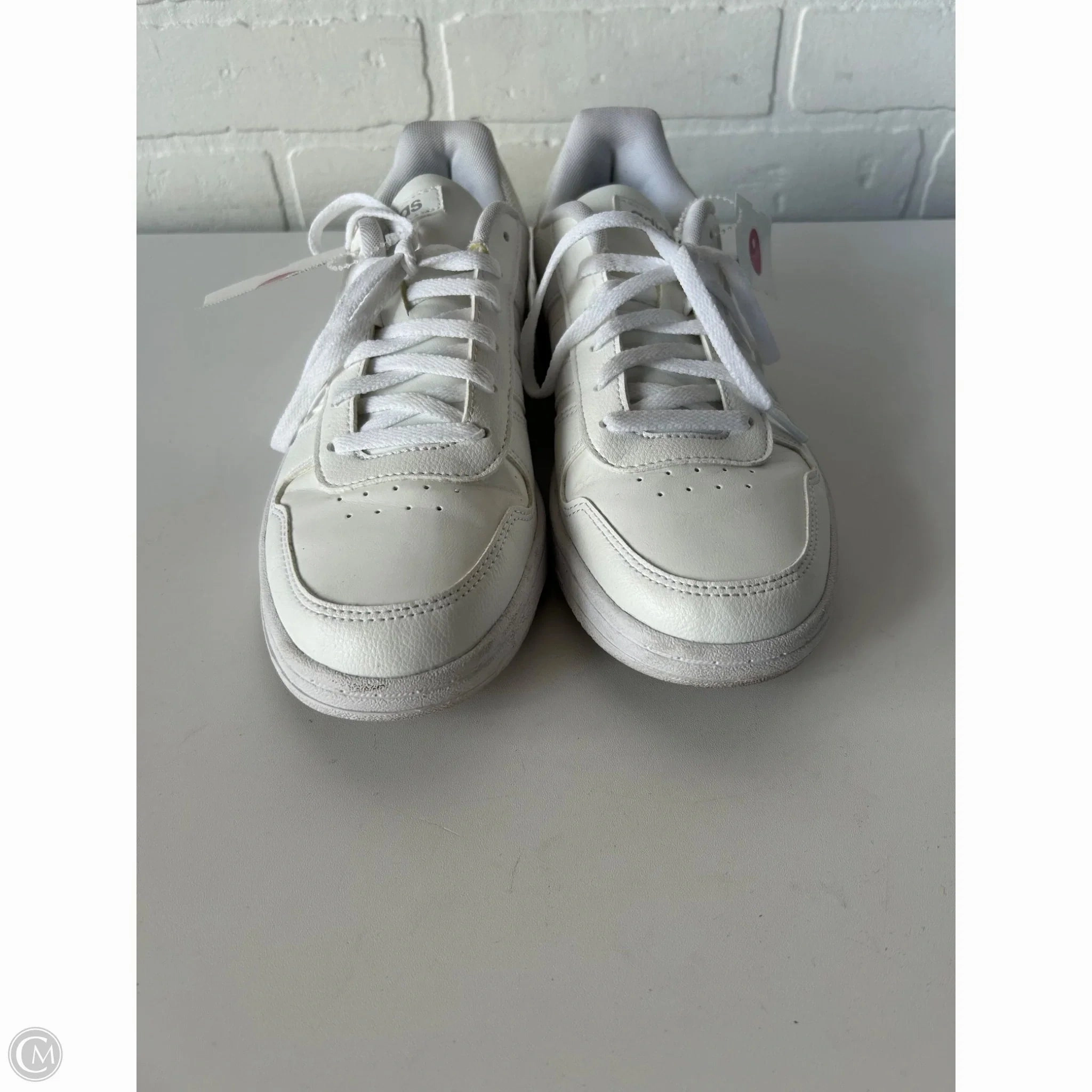 Temperature Regulating Fabric Shoes Sneakers By Adidas In White, Size: 8