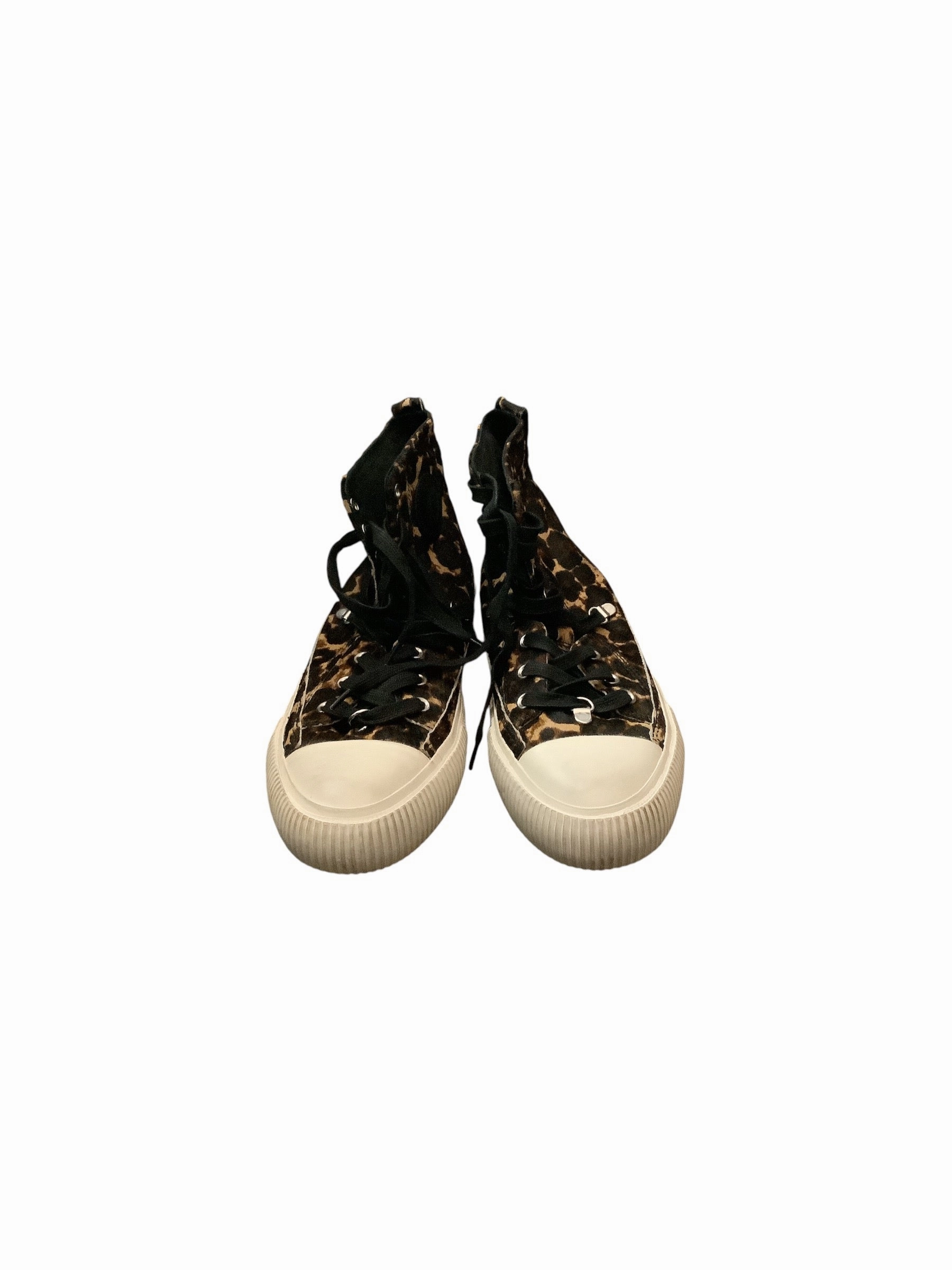 Dual Density Cushioning perforated Shoes Sneakers By All Saints In Animal Print, Size: 9