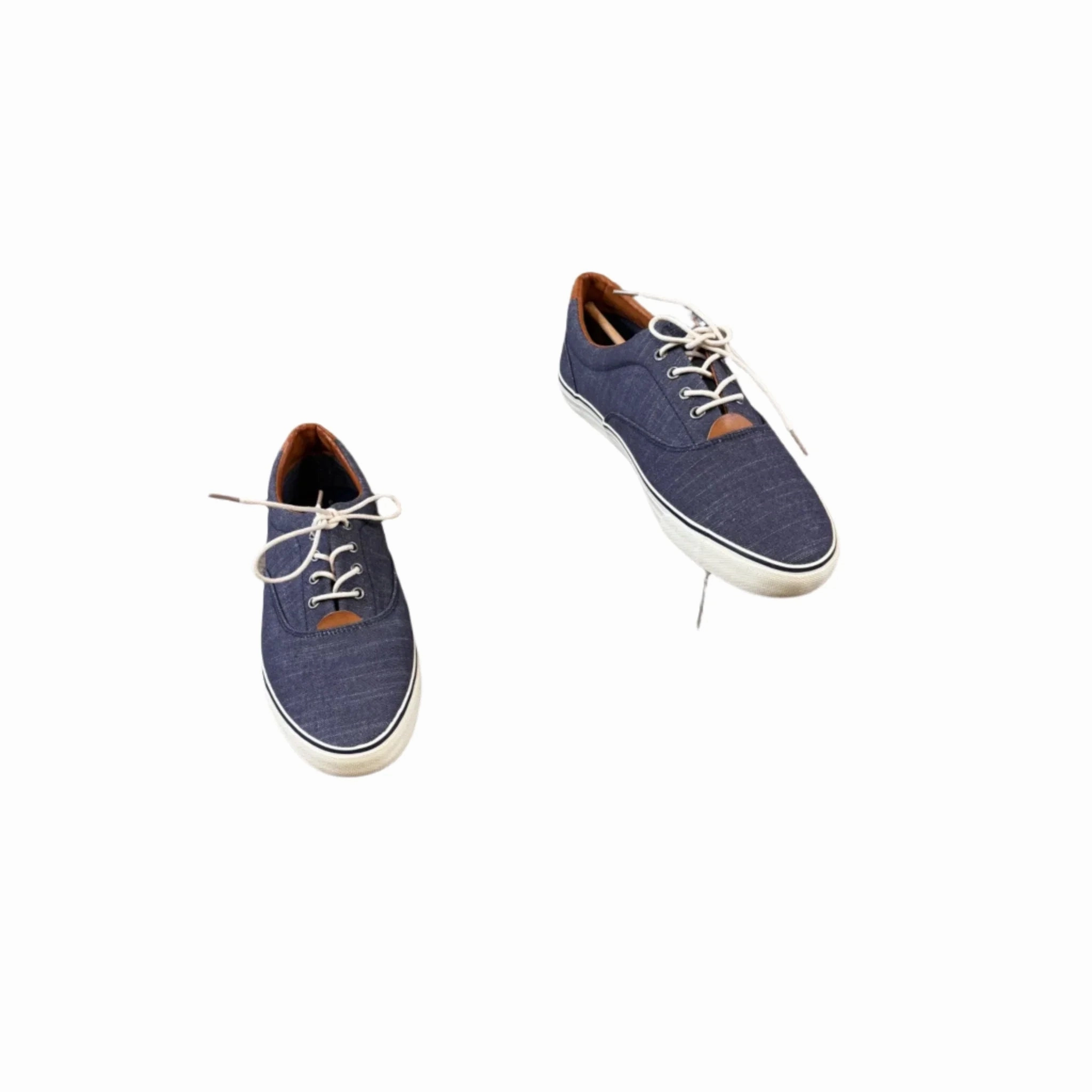 Shoes Sneakers By Bass In Blue & Tan, Size: 9.5 sport mix