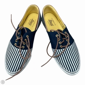 Lightweight durability Shoes Sneakers By Bass In Striped Pattern, Size: 5.5