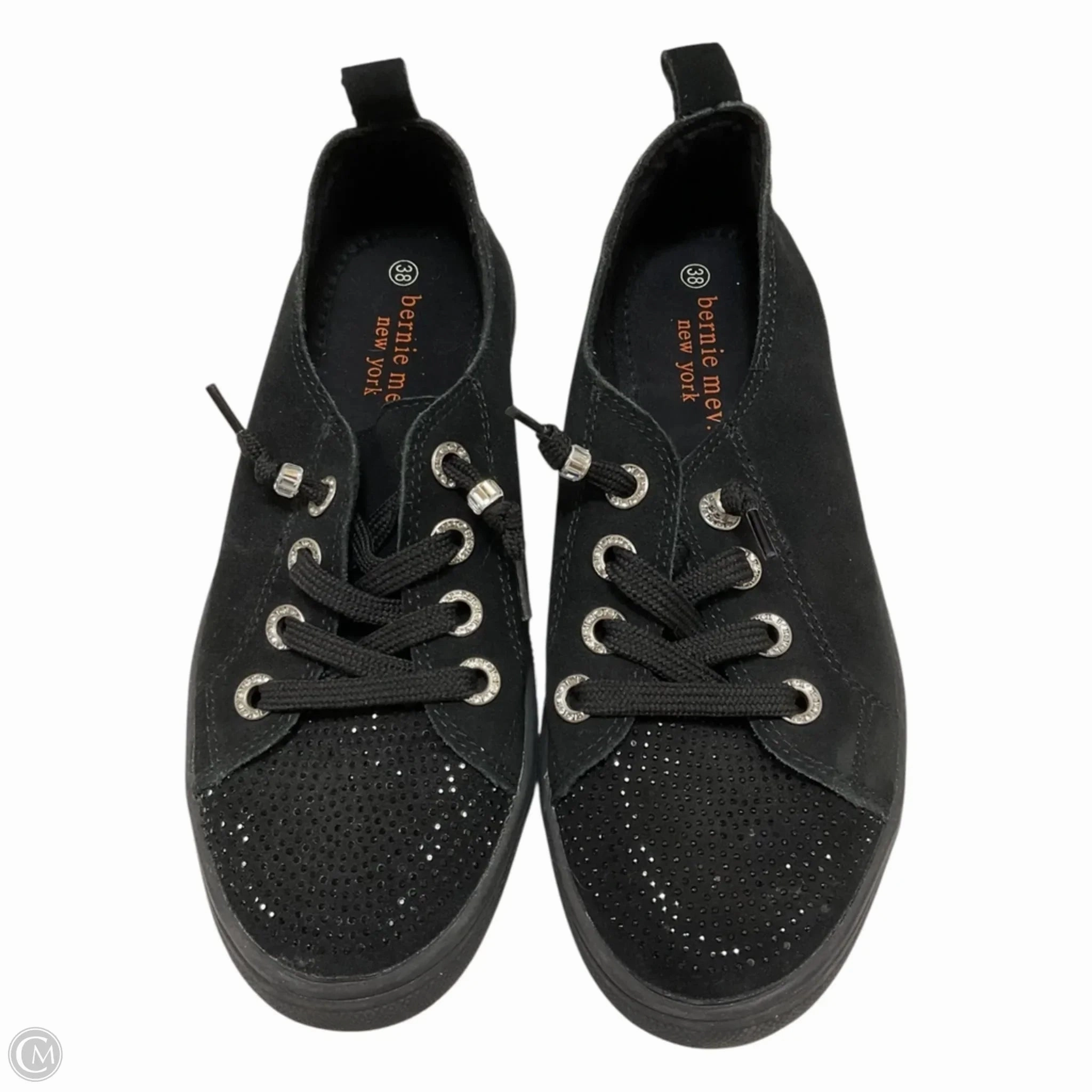 Shoes Sneakers By Bernie Mev In Black, Size: 7.5 Textured Upper