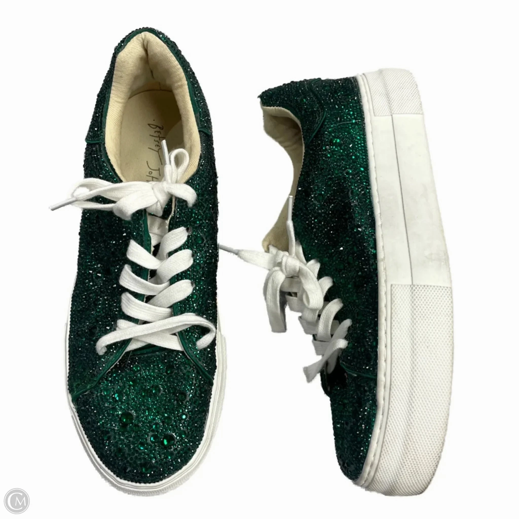 Shoes Sneakers By Betsey Johnson In Green, Size: 7.5 Responsive Foam Technology All Seasons