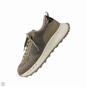 Lightweight Knit Fabric Shoes Sneakers By Blondo In Tan, Size: 8.5