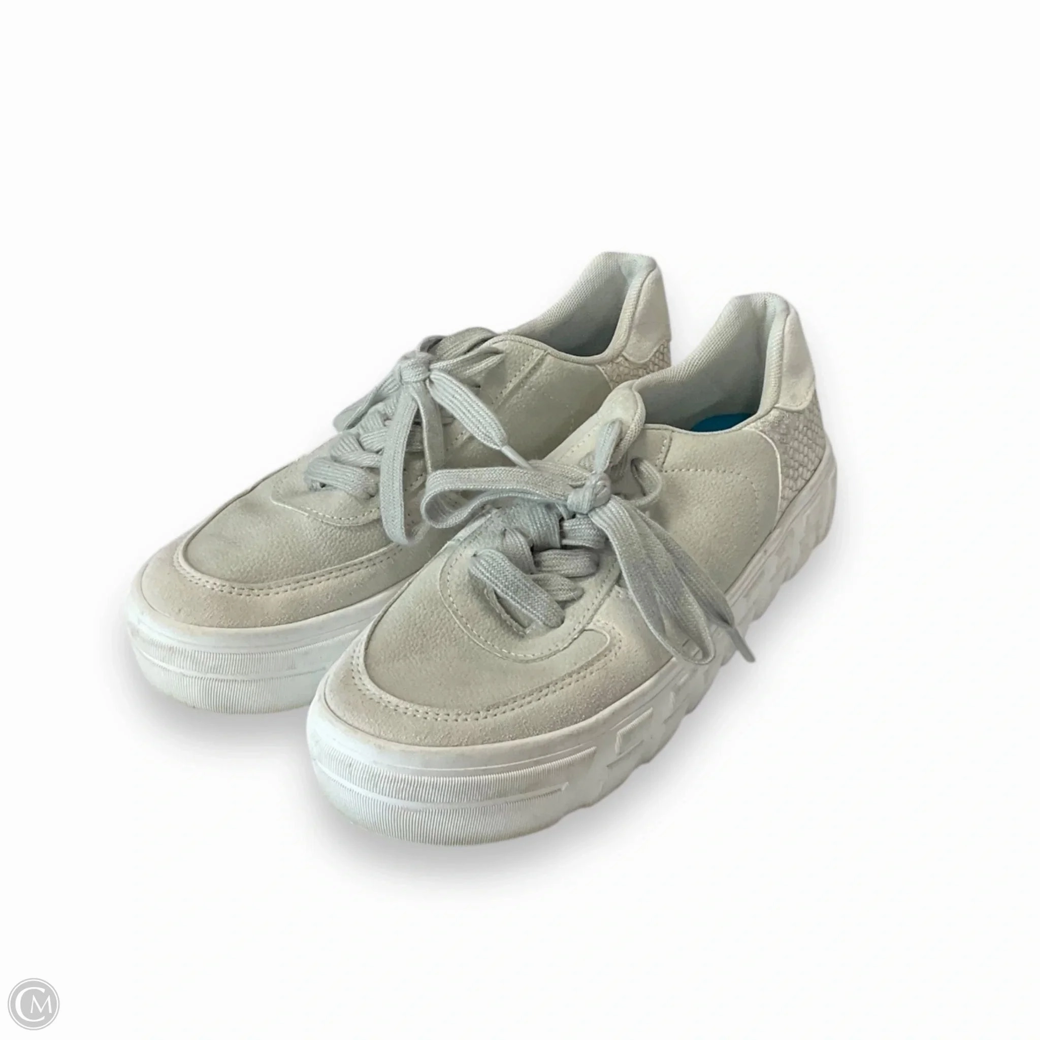 Wear ease sports performance Shoes Sneakers By Blowfish In Grey & White, Size: 8