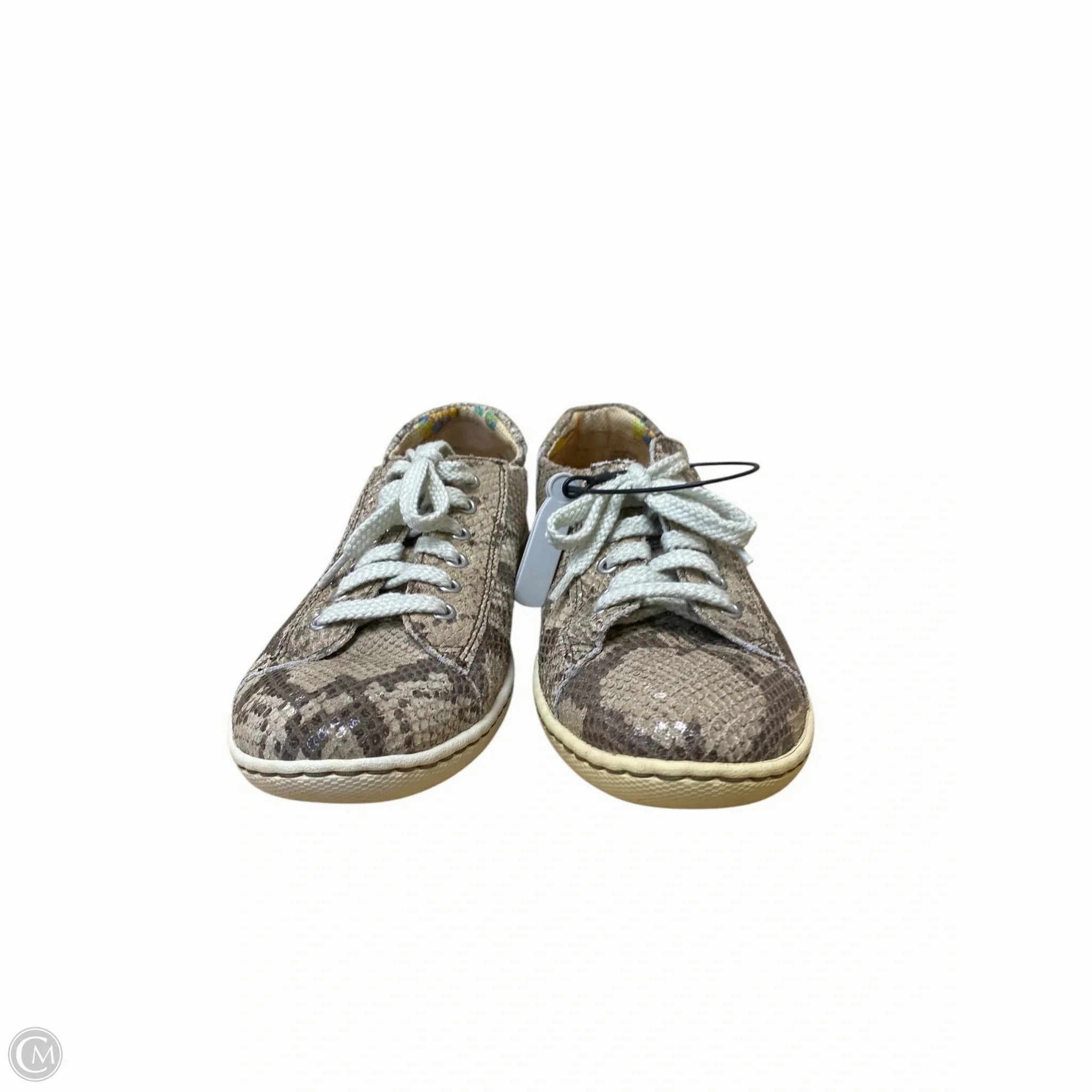 Shoes Sneakers By Born In Snakeskin Print, Size: 7.5 Full Flexibility ReinforcedHeel