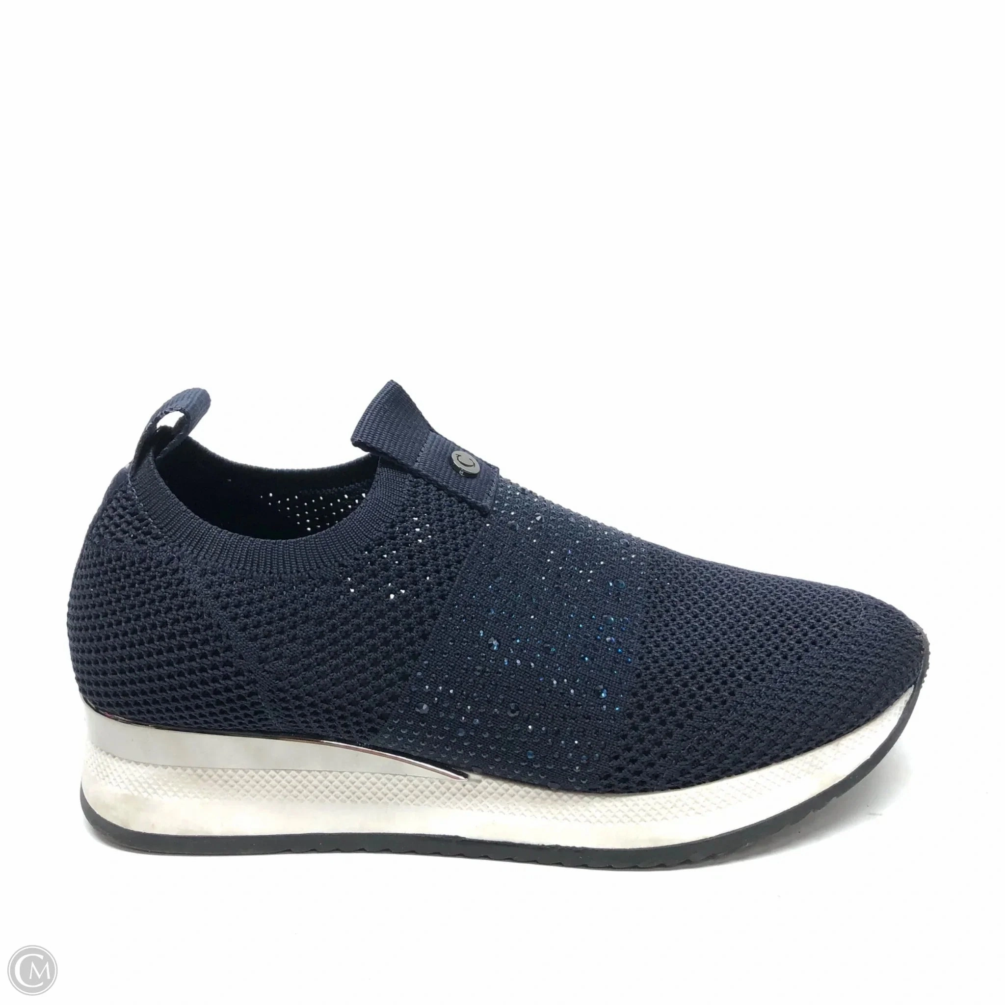 Shoes Sneakers By Carvela In Navy, Size: 8 Eco Friendly Construction