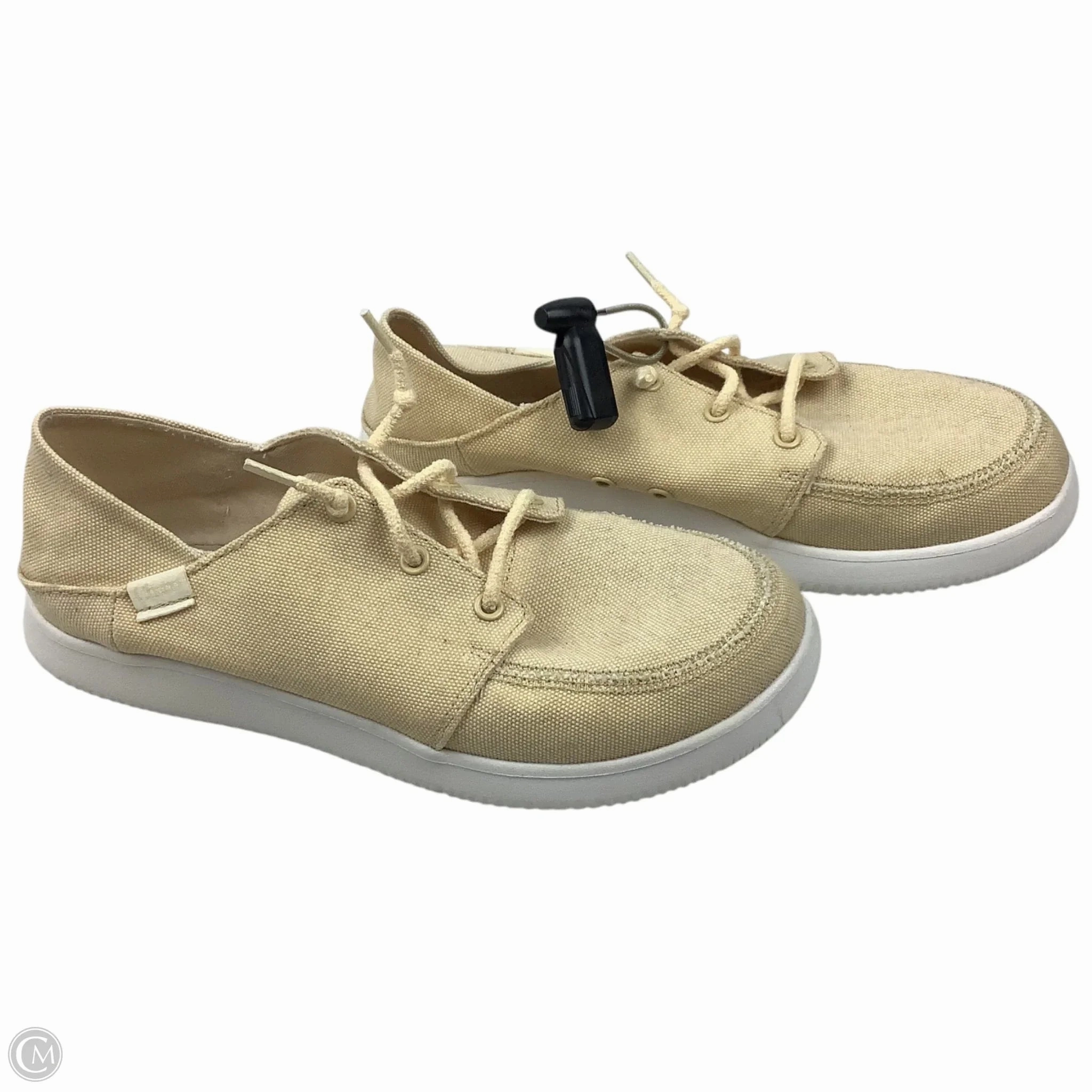 Ultra-soft cushioning Shoes Sneakers By Chacos In Yellow, Size: 8