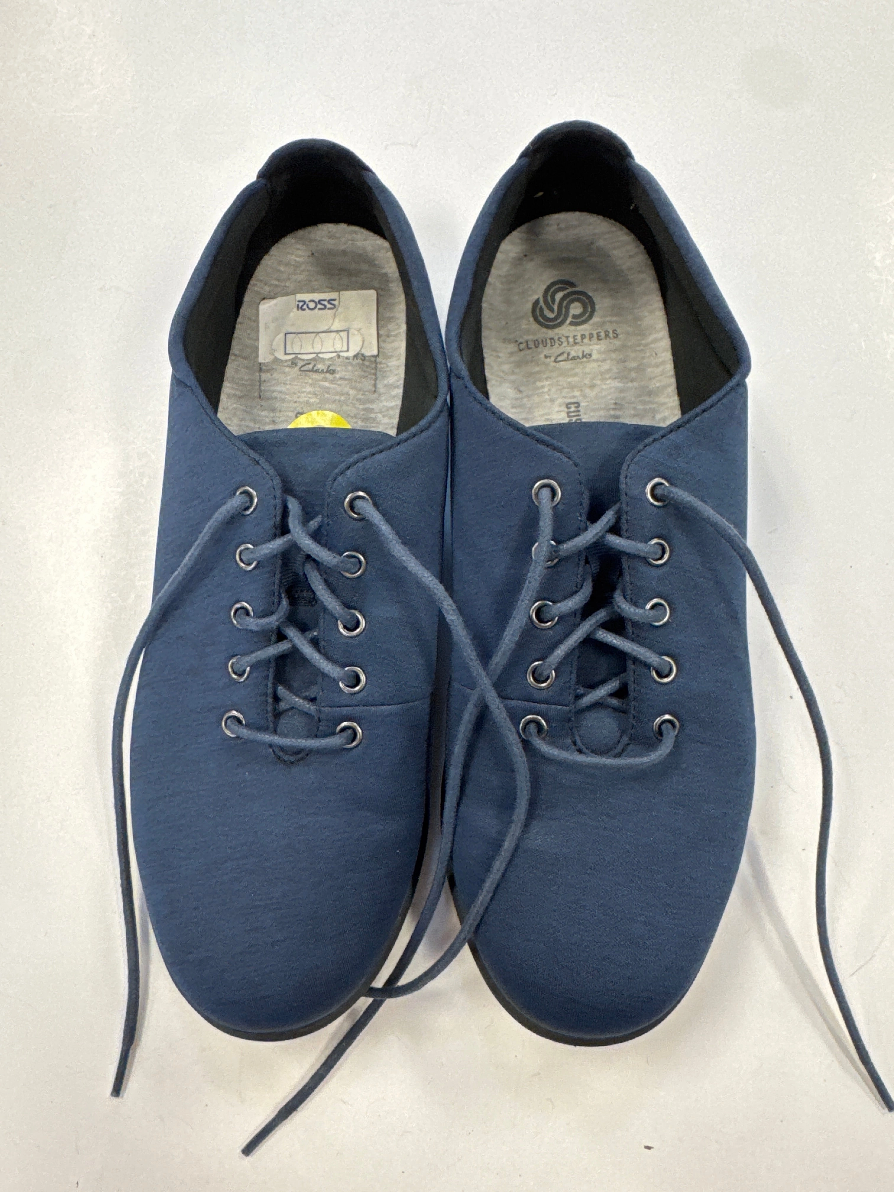 Shoes Sneakers By Clarks In Navy, Size: 9 Smooth Entry